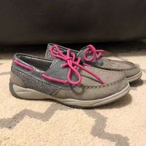 Girls size 1M Sperry Intrepid shoes